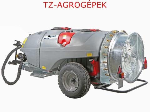 EURO T-CAR 1500 literes vontatott axiálpermetező,  910 mm turbinával EURO T-CAR 1500 literes vontatott axiálpermetező,  910 mm turbinával