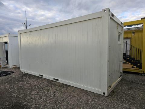 Szaniterkonténer,  wc és zuhany konténer,  20 lábas szigetelt szaniter Szaniterkonténer,  wc és zuhany konténer,  20 lábas szigetelt szaniter