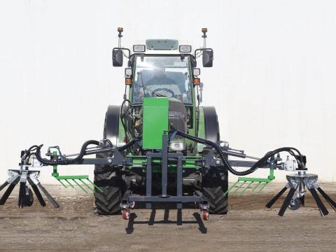 DA ROS GREEN Metsző Gereblye PTO/Dupla Rotorral/Forgó Kefékkel 110-460 DA ROS GREEN Metsző Gereblye PTO/Dupla Rotorral/Forgó Kefékkel 110-460