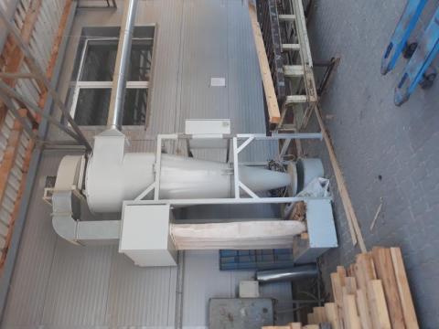 Ipari elszívó ciklon,  elszívóventilátor