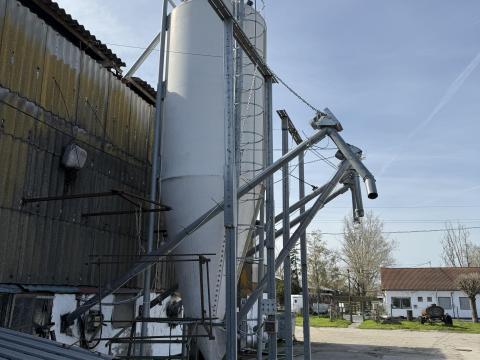 Eurósilos silótorony 31 m³ (19 t) Eurósilos silótorony 31 m³ (19 t)