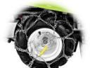 Grillo GH 8 mulcsozó - Loncin G200FA motorral, hidrosztatikus váltóval