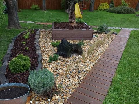 Magaságyás WPC-ből