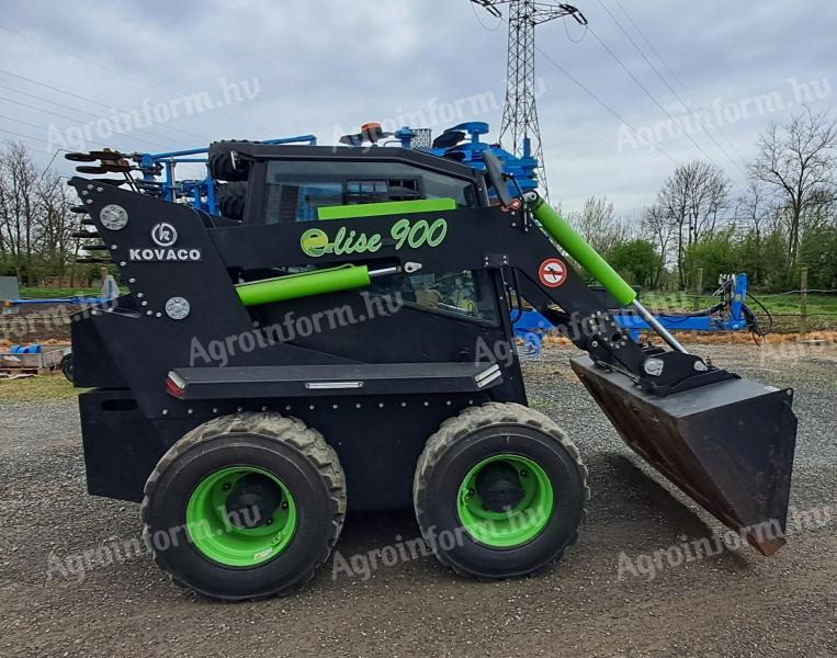 Elise 900 elektromos csúszókormányos rakodógép - demógép a KC-BÉKÉS Kft.-nél