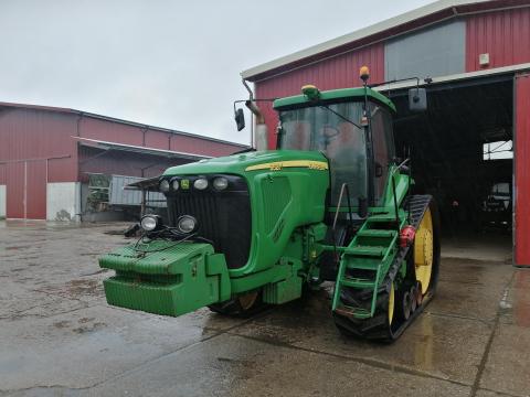 John deere 8520T hevederes traktor eladó