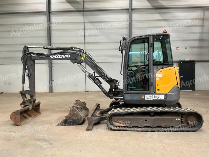 Volvo ECR 50 D / 2016 / 4 033 üzemóra / Lízing 20%-tól