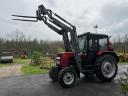 MTZ 820 traktor Kaposgép homlokrakodóval