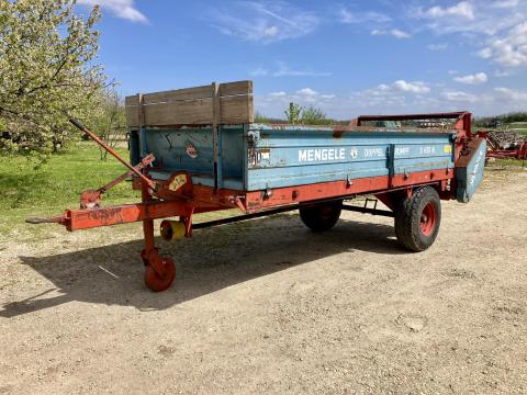 Mengele trágyaszóró, 4,5 tonna Mengele trágyaszóró, 4,5 tonna