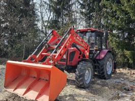 MTZ 952.4 + rakodó+szárzúzó - 820 órás- Adásvételivel