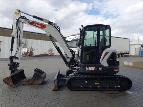 Bobcat E55Z / 2023 / 207 üzemóra / Lízing 20%-tól