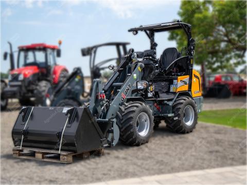 Homlokrakodó, önjáró, mini gumikerekes rakodógép 26 LE (max. 1750 kg) / Giant G2500 HD (új)