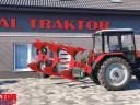 Agro-Masz PO3 váltvaforgató eke – raktárkisöprési akció a Royal Traktornál