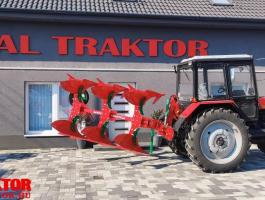 Agro-Masz PO3 váltvaforgató eke – raktárkisöprési akció a Royal Traktornál