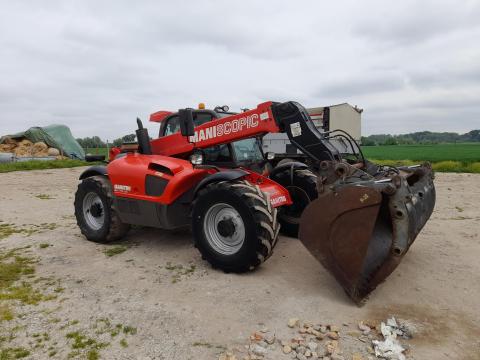 Manitou 735, 2013-as évjárat pelikánkanállal eladó Manitou 735, 2013-as évjárat pelikánkanállal eladó
