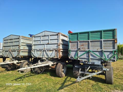 Eladó gabonás billenős pótkocsik BSS és MBP Eladó gabonás billenős pótkocsik BSS és MBP