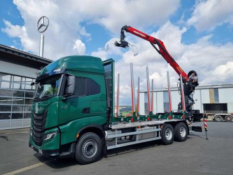 Iveco X-WAY AS300X57ZP ON+ 6x4 Palfinger Epsilon M12 Z / 2020 / 300 km / Lízing 20%-tól Iveco X-WAY AS300X57ZP ON+ 6x4 Palfinger Epsilon M12 Z / 2020 / 300 km / Lízing 20%-tól