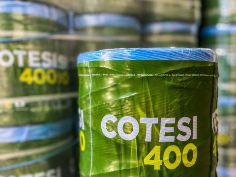 COTESI 400 m/kg bálazsinór készletről COTESI 400 m/kg bálazsinór készletről
