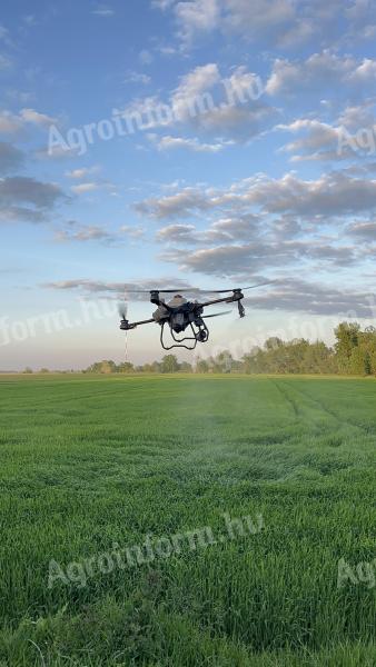 DJI AGRAS T25 permetező drón és kiegészítői
