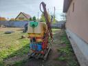 Vegyszerező 660 l,  12 méteres kerette