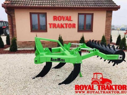 AGRIMETAL 3 KÉSES TALAJLAZÍTÓ RÖGTÖRŐ HENGERREL - RAKTÁRKISÖPRÉSI AKCIÓ - ROYAL TRAKTOR AGRIMETAL 3 KÉSES TALAJLAZÍTÓ RÖGTÖRŐ HENGERREL - RAKTÁRKISÖPRÉSI AKCIÓ - ROYAL TRAKTOR
