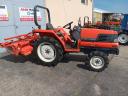 Kubota GL240 összkerekes,  szervós 24 LE traktor,  gyári talajmaróval