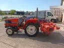 Kubota GL240 összkerekes,  szervós 24 LE traktor,  gyári talajmaróval