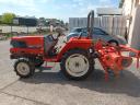 Kubota GL200 összkerekes,  szervós 20 LE traktor,  gyári talajmaróval