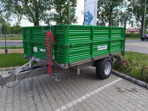 3,2 tonnás BRT 228 BICCHI egytengelyes pótkocsi