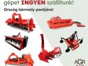 AGRIZAN szárzúzók,  mulcsozók,  fűnyírók AKCIÓBAN + ingyenes szállítás májusban