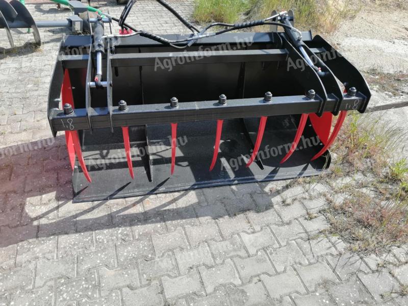 Homlokrakodó trágyavilla 1,8 m új