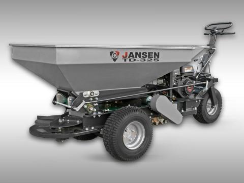 Benzinmotoros fejtrágya,  műtrágya és homokszóró - Jansen TD-325 Benzinmotoros fejtrágya,  műtrágya és homokszóró - Jansen TD-325