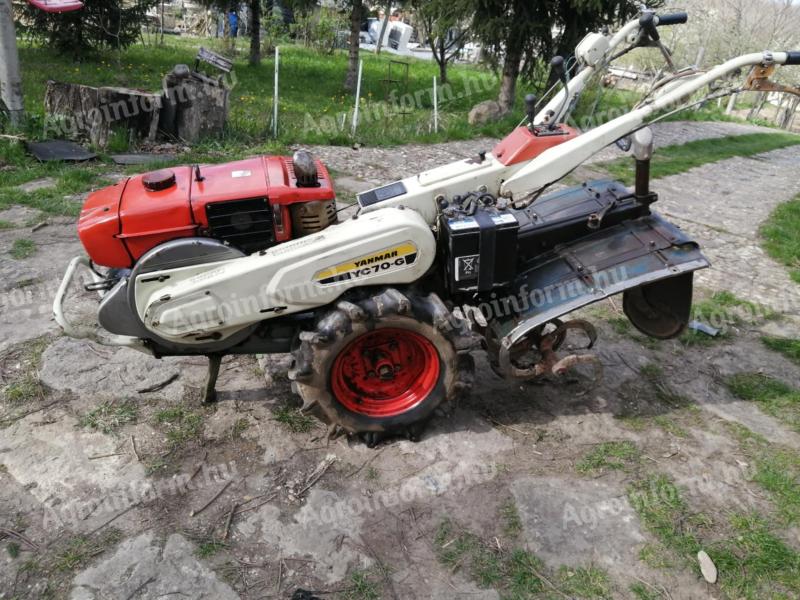 Japán Yanmar kistraktor,  talajmaró YC-70-G
