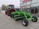 AGRIMETAL 2,75 M FÉLIG VONTATOTT RÖVIDTÁRCSA ÉKGYŰRŰS HENGEREKKEL - RAKTÁRKISÖPRÉSI AKCIÓ