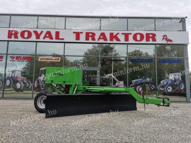 AGRIMETAL 3,5 M VONTATOTT GRÉDER - RAKTÁRKISÖPRÉSI AKCIÓ - ROYAL TRAKTOR