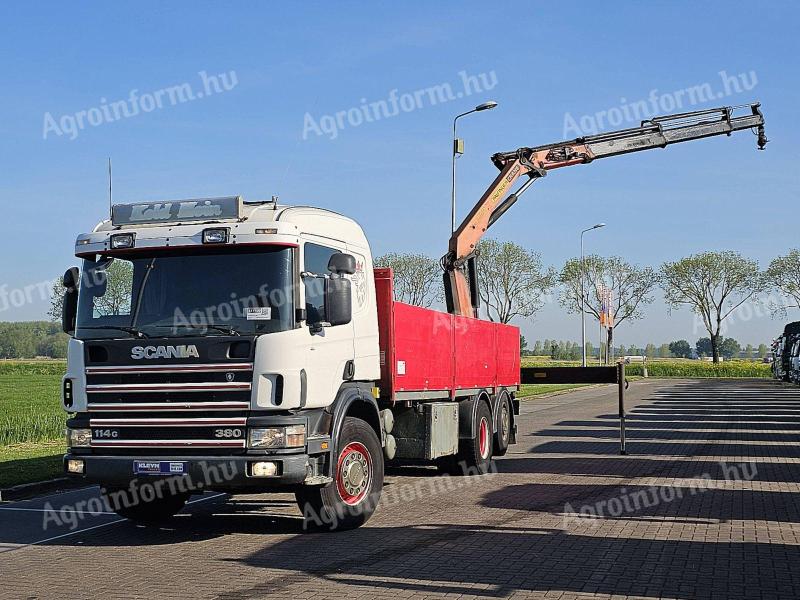 SCANIA P114.380 6X2 MANUÁL PK16502 / 2002 / 381.721 km / Lízing 20%-tól