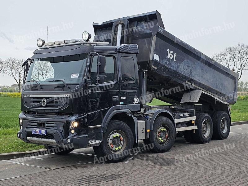 VOLVO FMX 13.500 8X4 FULL STEEL / 2013 / 392.203 km / Lízing 20%-tól