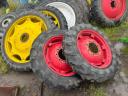 ÁPOLÓKERÉK,  MŰVELŐKERÉK GARNITÚRA 9.5-44, 9.5-28 JOHN DEERE,  CLAAS,  FERGUSON stb
