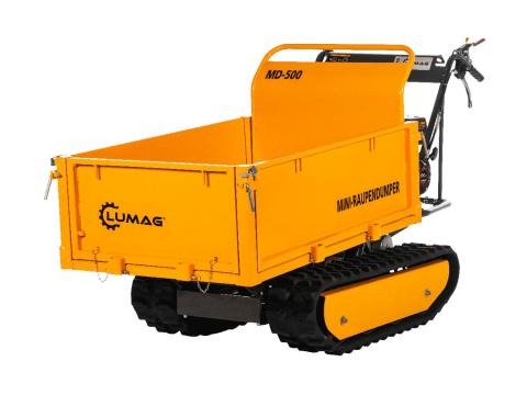 Hernyótalpas minidömper - motoros talicska Lumag MD500 márkaképviselet