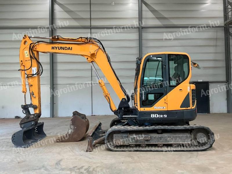 Hyundai Robex 80 CR-9 / 2013 / 2 287 üzemóra / Lízing 20%-tól