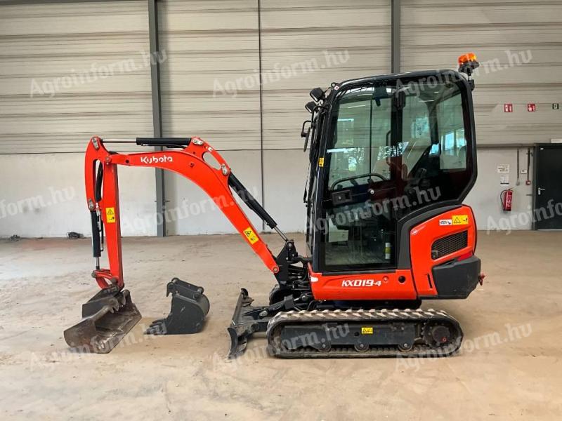 Kubota KX 019-4 / 2022 / 686 üzemóra / Lízing 20%-tól