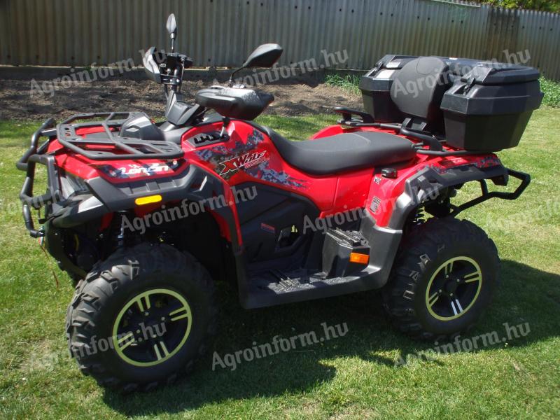 LONCIN 550 L. RENSZÁMOS 2 SZEMÉLYES QUAD B KATEGÓRIÁVAL VEZETHETŐ