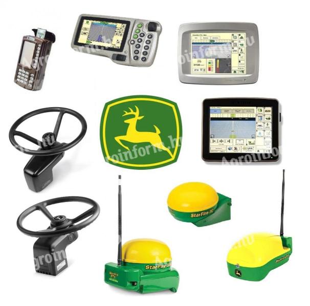 John Deere Antenna Monitor Automata Kormány Sorvezető (ATU 300 GreenStar StarFire Display)