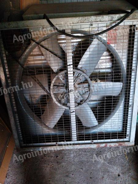 Nagy teljesítményű dobozos ipari ventilátor,  2 db