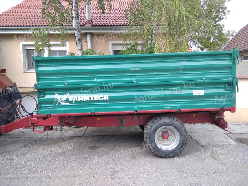 Farmtech 4 tonnás pótkocsi eladó