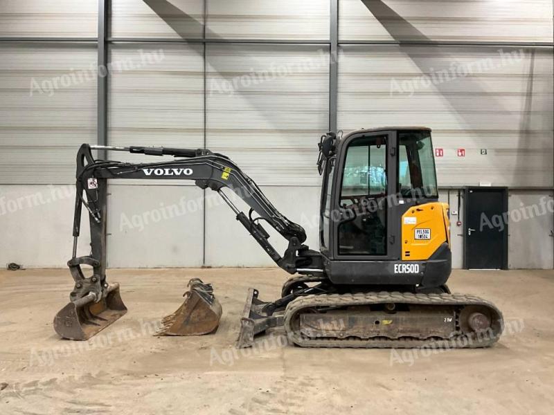 Volvo ECR 50 D / 2016 / 3 871 üzemóra / Lízing 20%-tól