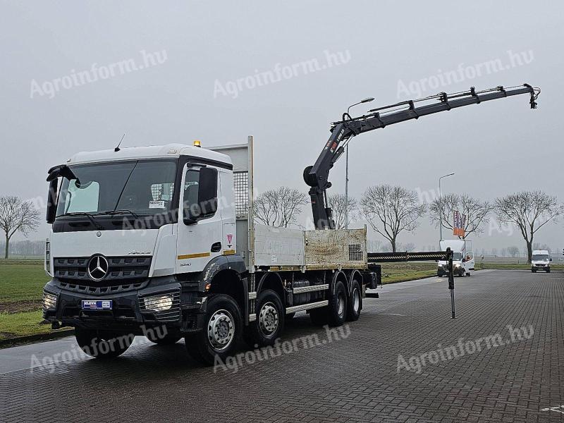 MERCEDES-BENZ AROCS 3240 HIAB 232ES5 / Évjárat: 2018 / Üzemóra: 222 673 km / Lízing 20%-tól