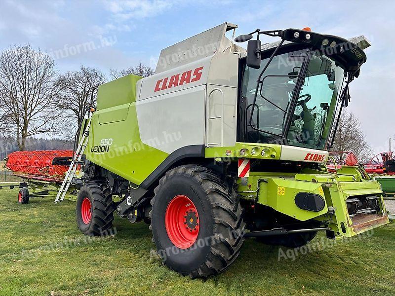 Claas Lexion 650 kombájn - CSAK 1.021 cséplőóra