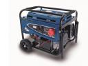 Aggregátor 5,4 kW,  Ipari áramfejlesztő 230 V és 380 V,  akku és berántós indítás * Scheppach SG 7100 * 