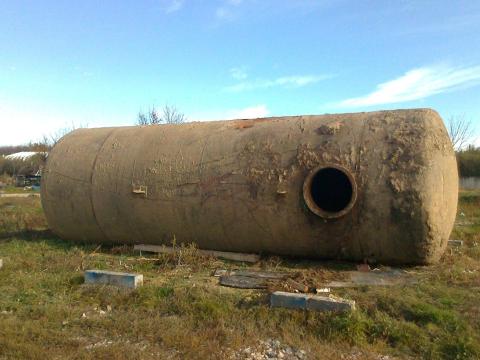 25 m³-es acéltartály, vastartály eladó