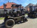 Honvédségi katonai Desta 3522 TMK tereptargonca villahosszabbítóval,  terepes 3,5 T